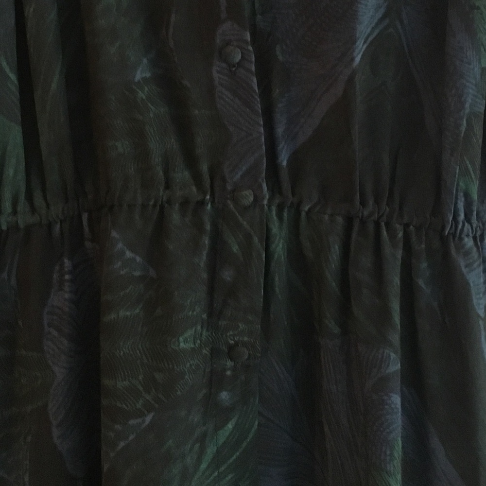 💫 UO Ecote BEAUTIFUL Silk Button Up Strappy Dress - Picture 7 of 8